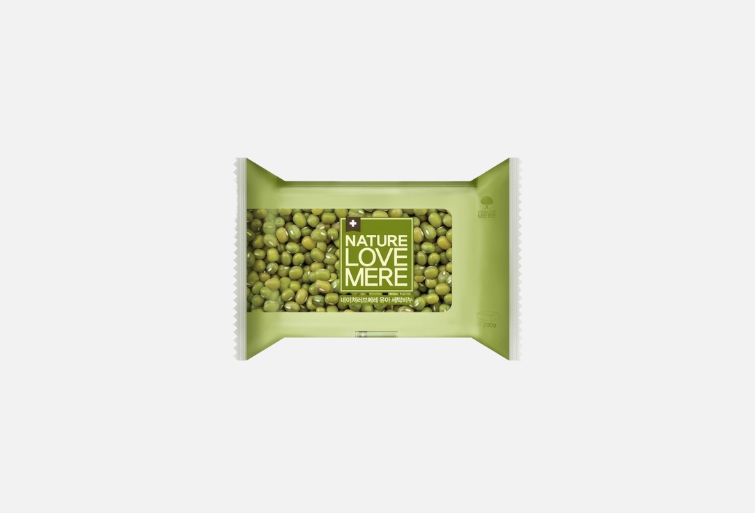 

Мыло для стирки детских вещей NATURE LOVE MERE, С экстрактом бобов мунг 200 г