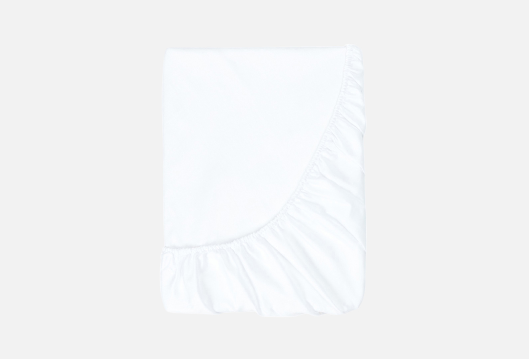 Изображение товара Простыня на резинке Sofi De MarkO Мармис, белая, 160х200