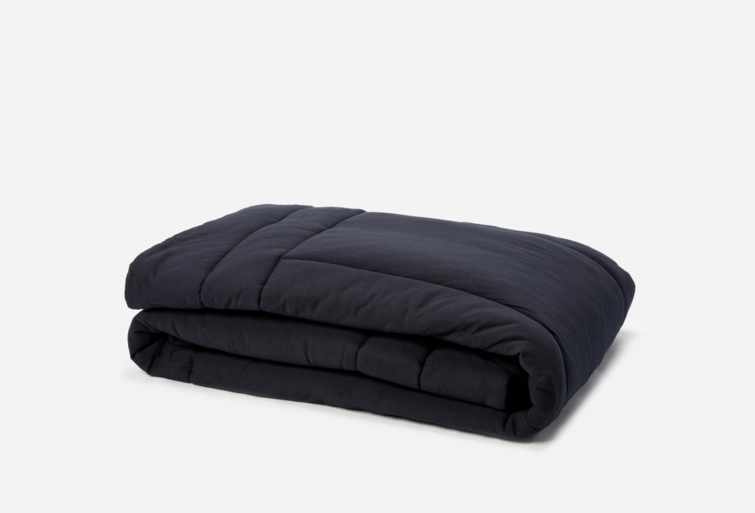 Изображение товара Одеяло Sofi De MarkO Роланд, черное, 155х215