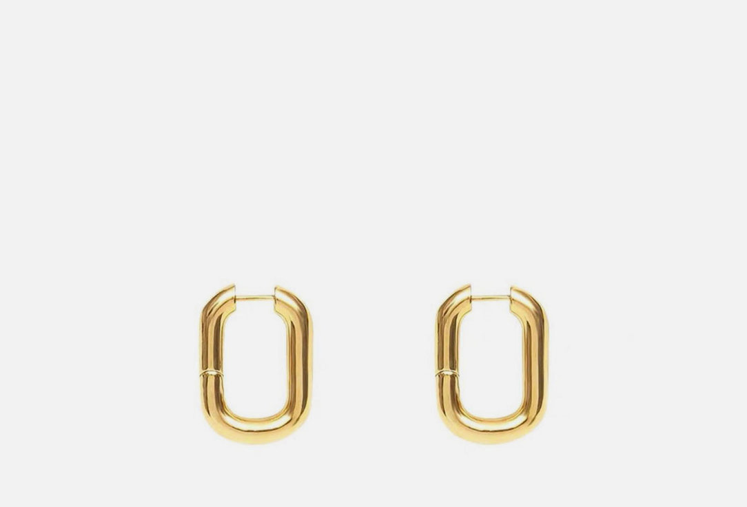 Изображение товара Серьги VENUS casual square gold легкие минималистичные для женщин