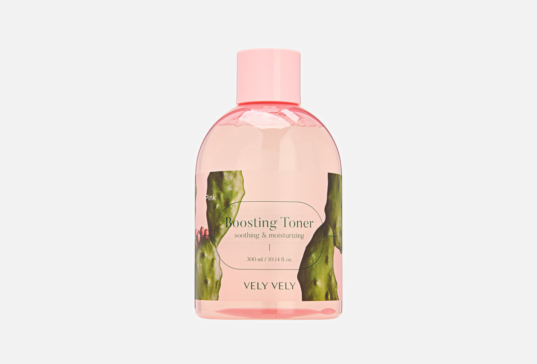 Увлажняющий тонер-бустер для лица VELY VELY Pink Boosting Toner 300 мл