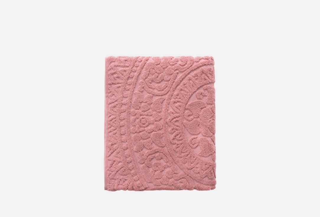 

Полотенце махровое OQOTOSH TEKSTIL, Розовый, Византия, терракот, 50х90 1 шт