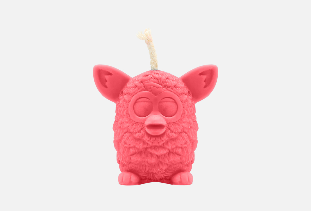 

Свеча интерьерная LAVANDINKA, Розовый, Ферби, розовый, 7 см 1 шт