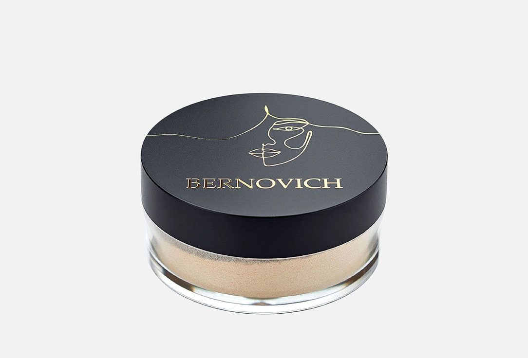 Изображение товара Пудра хайлайтер для лица BERNOVICH Loose Highlighter шампанский сияние
