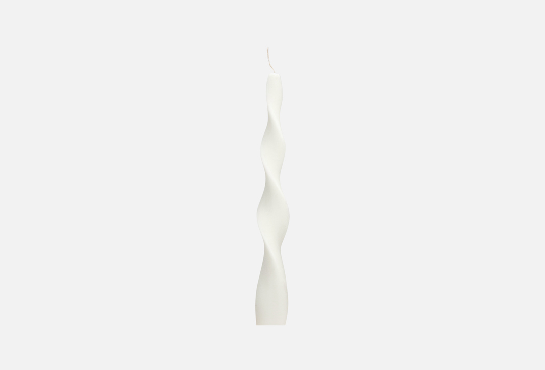 Свеча ENSEMBLE Curve long white 1 шт