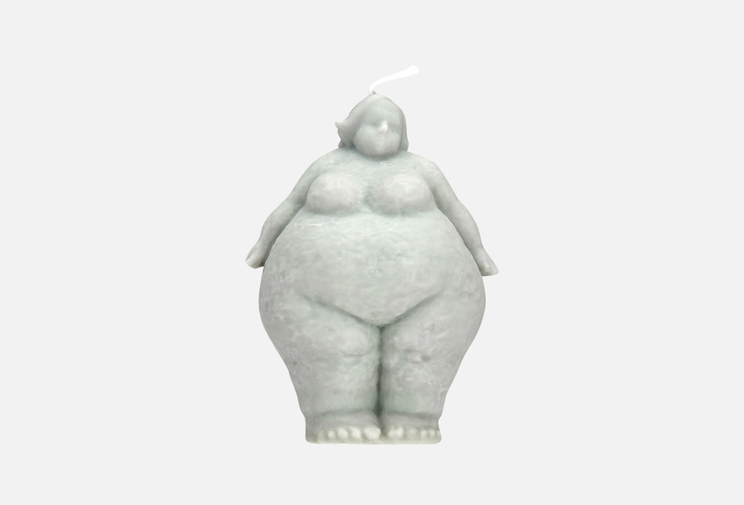 

Свеча ENSEMBLE, Серый, Fatty standing gray 1 шт