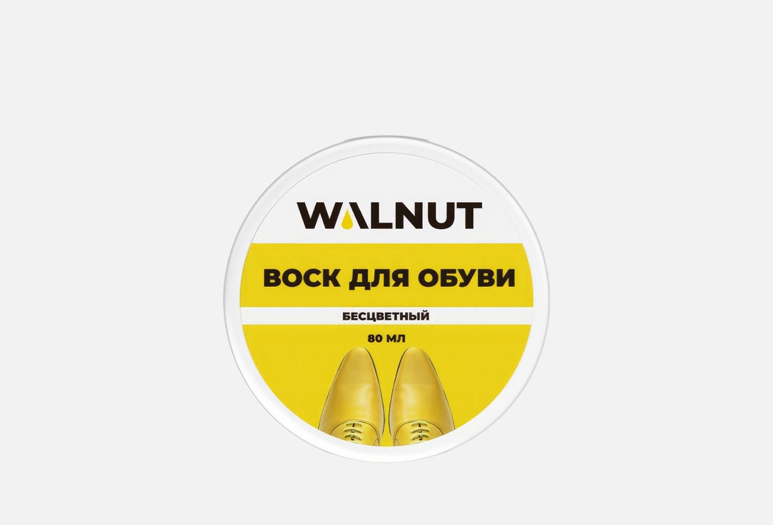 

Воск для обуви WALNUT, Transparent 80 мл
