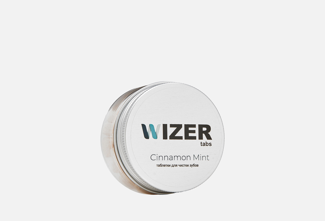 

Зубная паста в таблетках WIZER, Cinnamon Mint 65 шт