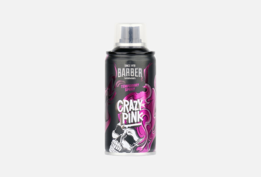 

Цветной спрей для волос MARMARA BARBER, Розовый, CRAZY PINK 150 мл