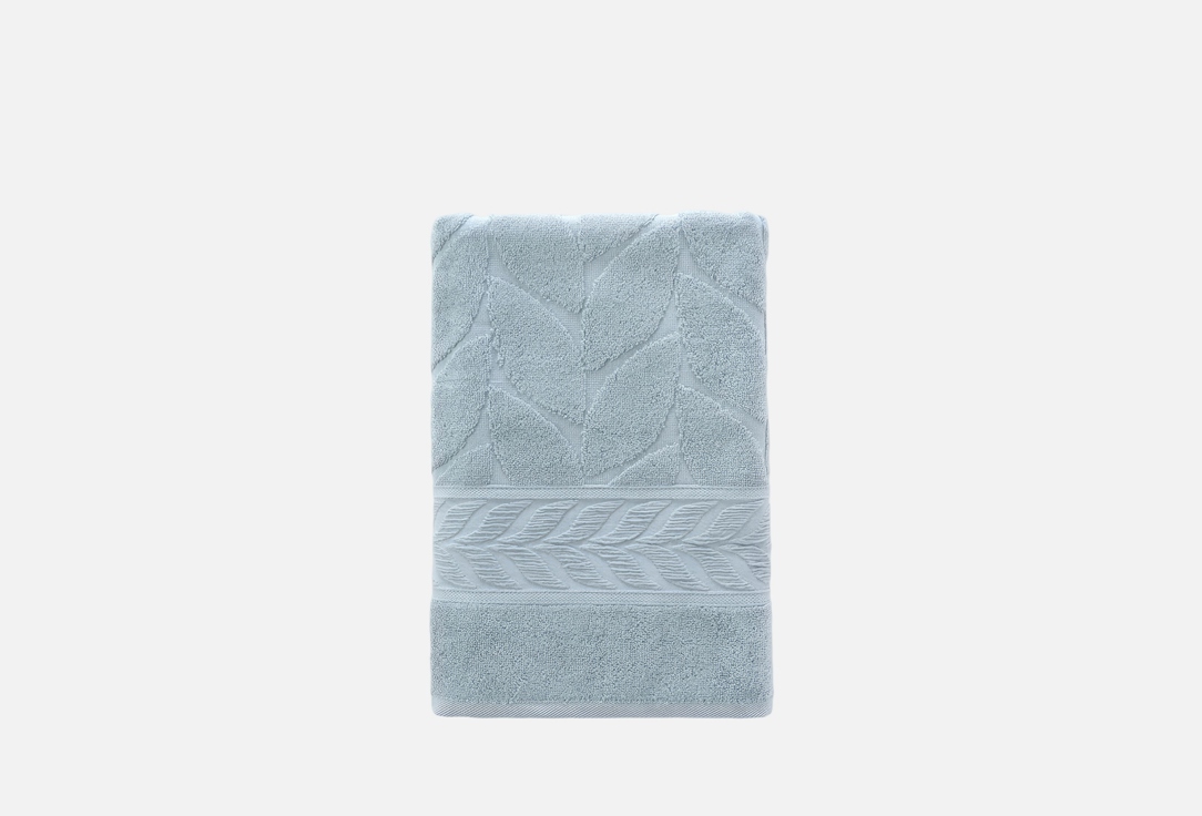 

Полотенце махровое OQOTOSH TEKSTIL, Голубой, Совершенство, нежно-оливковый, 70х140 1 шт