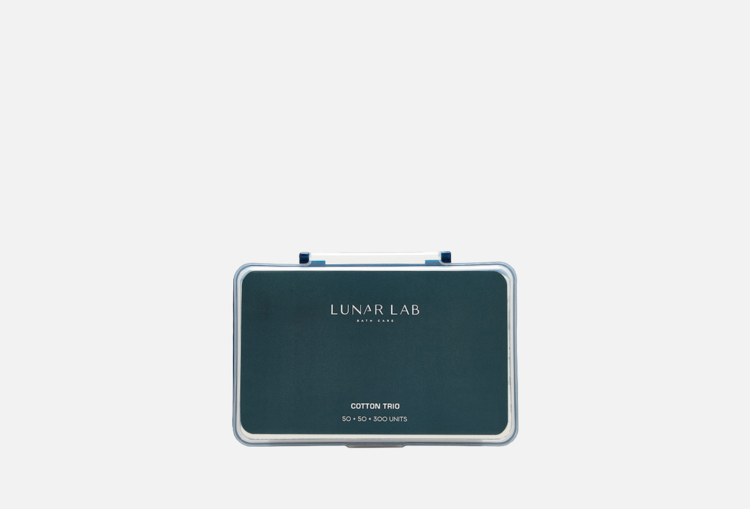 Пэды для лица LUNAR LABORATORY Cotton trio 400 шт