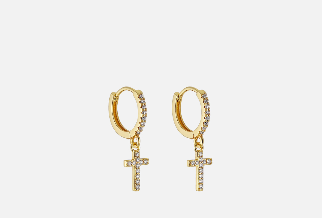 Изображение товара Серьги VENUS. casual cross gold