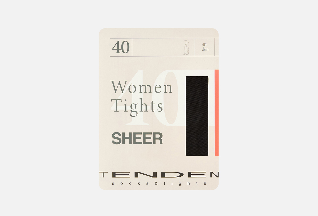 Черные 40 den 2 мл