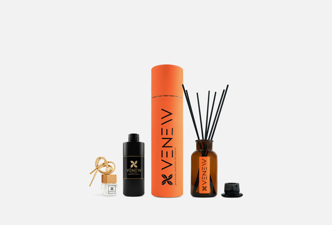 Изображение товара Ароматический диффузор для дома cedar patch jasmine 250 мл набор с палочками и автопарфюмом