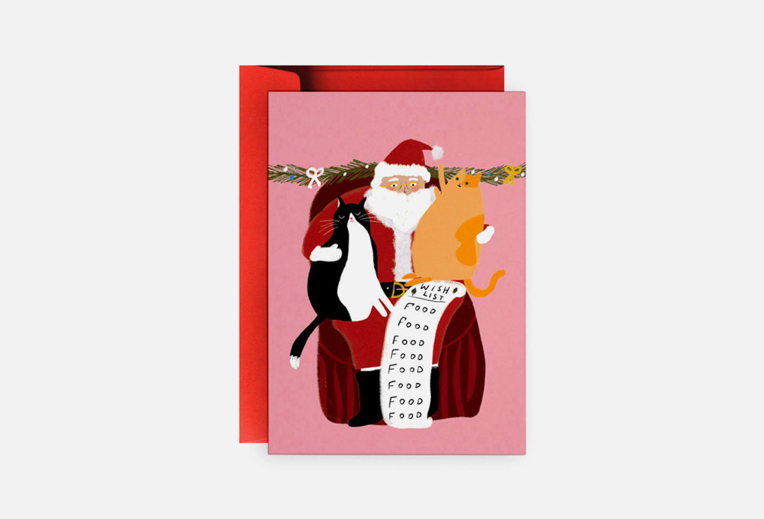 

Открытка DUET.STORE, Котики 1 шт