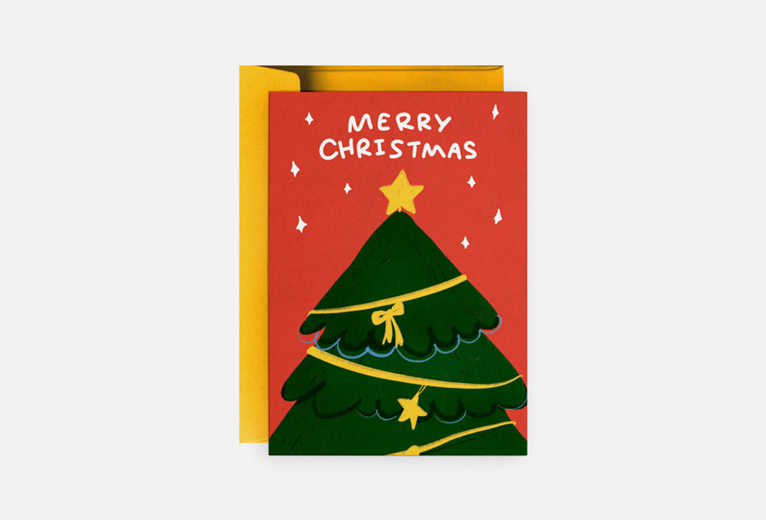 

Открытка DUET.STORE, Ёлочка 1 шт