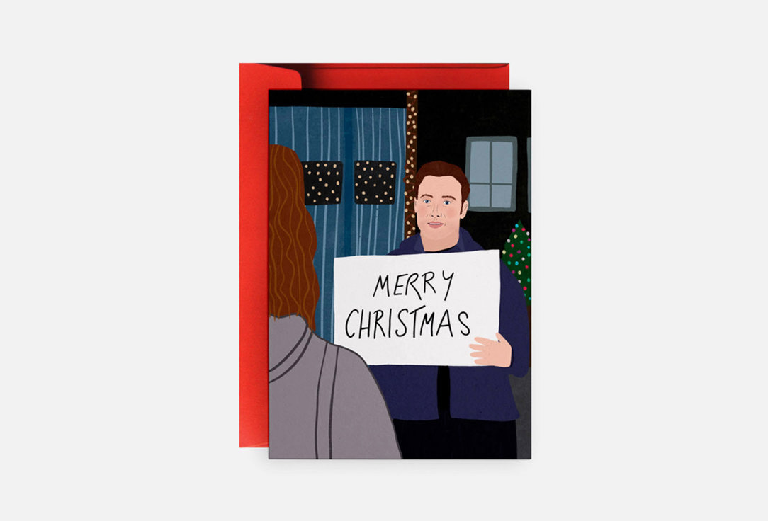 

Открытка DUET.STORE, Merry Сhristmas 1 шт