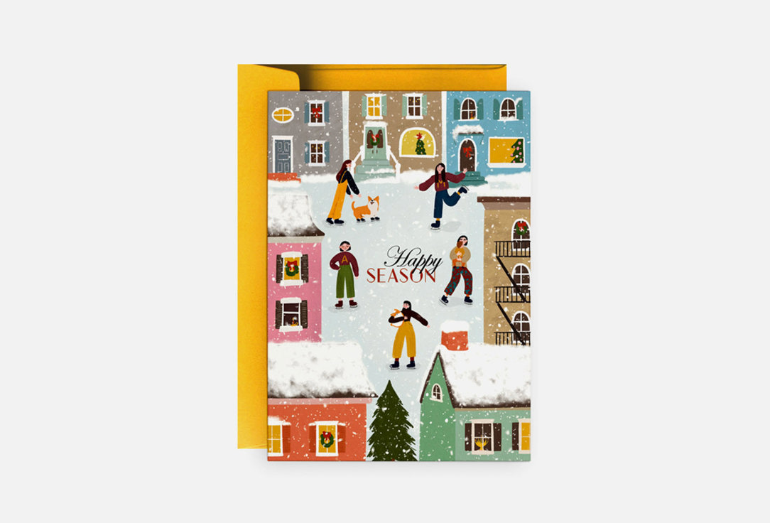 

Открытка DUET.STORE, Каток 1 шт