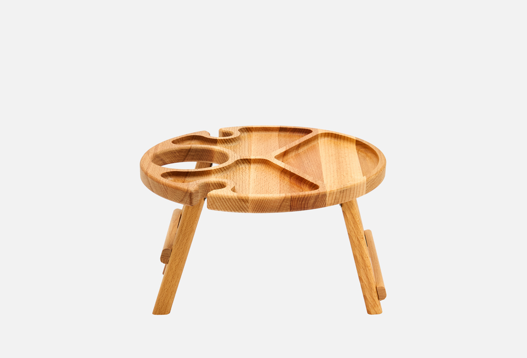 Изображение товара Винный столик из дерева Plates and more WINE TABLE