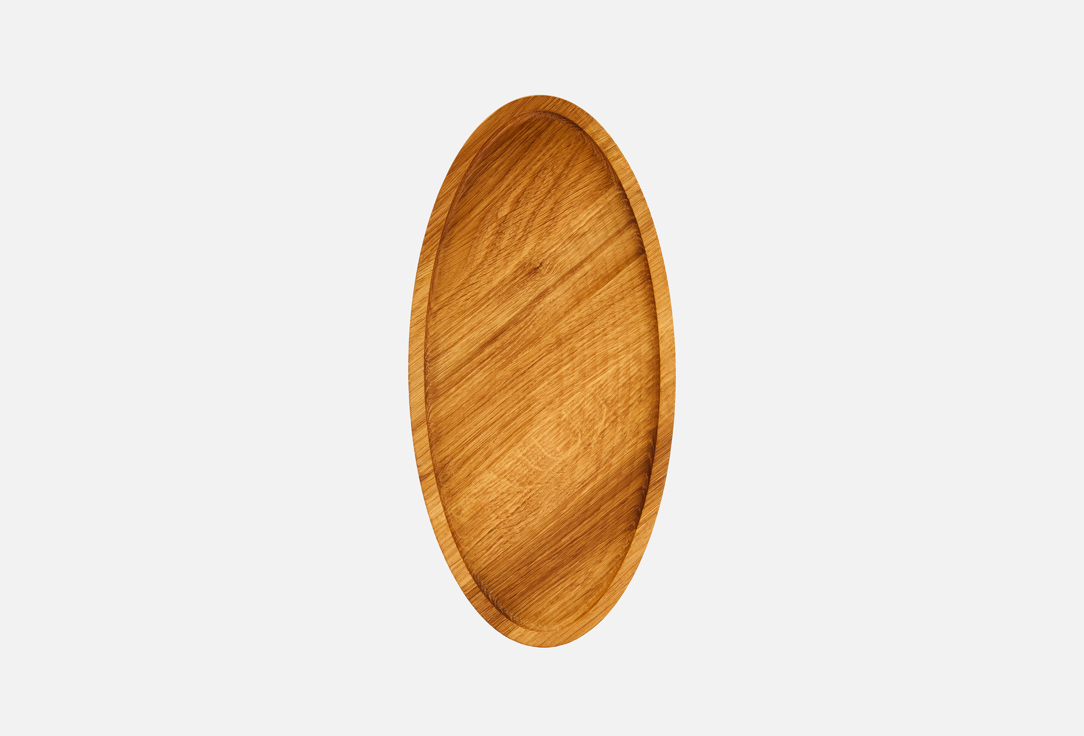 

Блюдо деревянное сервировочное PLATES AND MORE, OVAL 1 шт