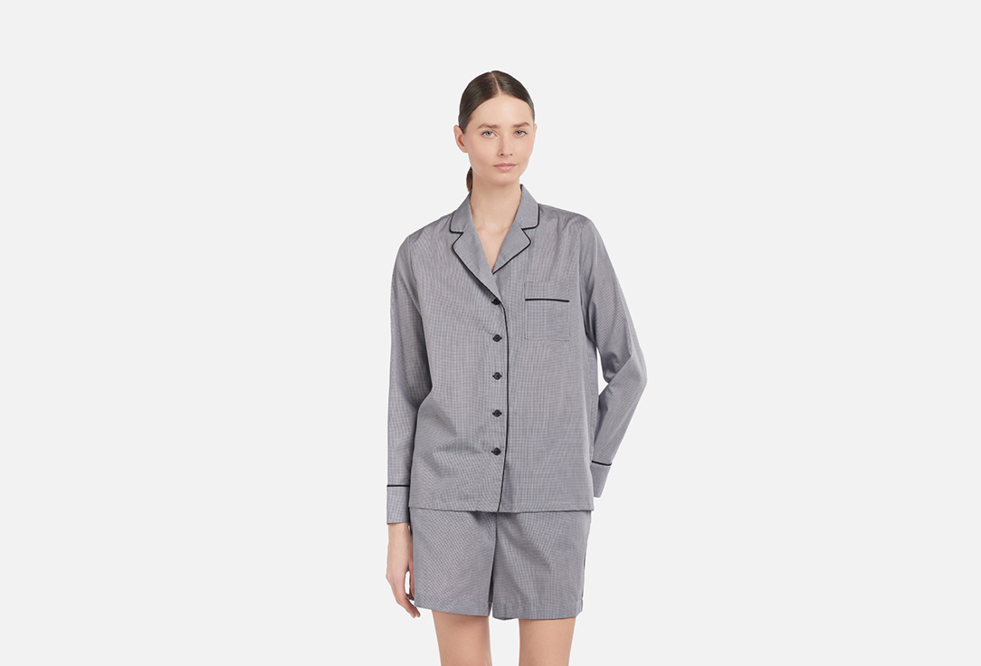 Изображение товара Пижамная рубашка Larks&Owls для женщин из хлопка