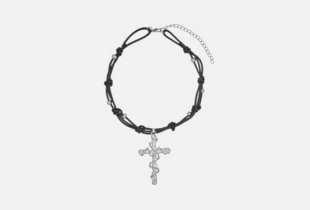 Изображение товара Колье PABUR CROSS серебряный