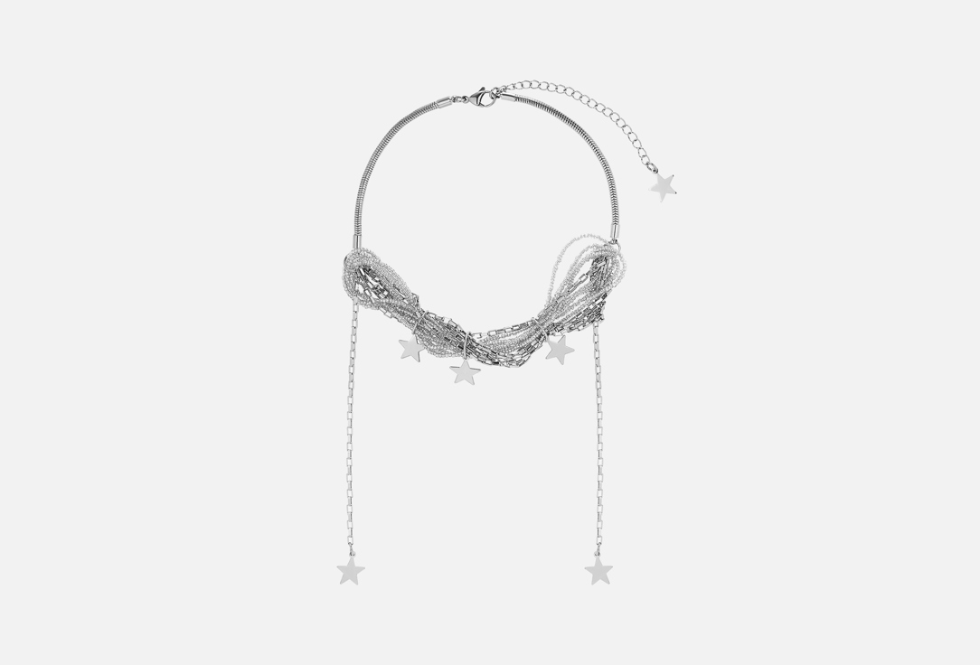 Изображение товара Колье PABUR STARS серебряный