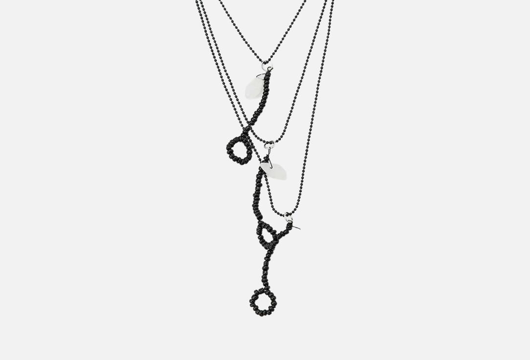 Изображение товара Колье PABUR STONES серебряный