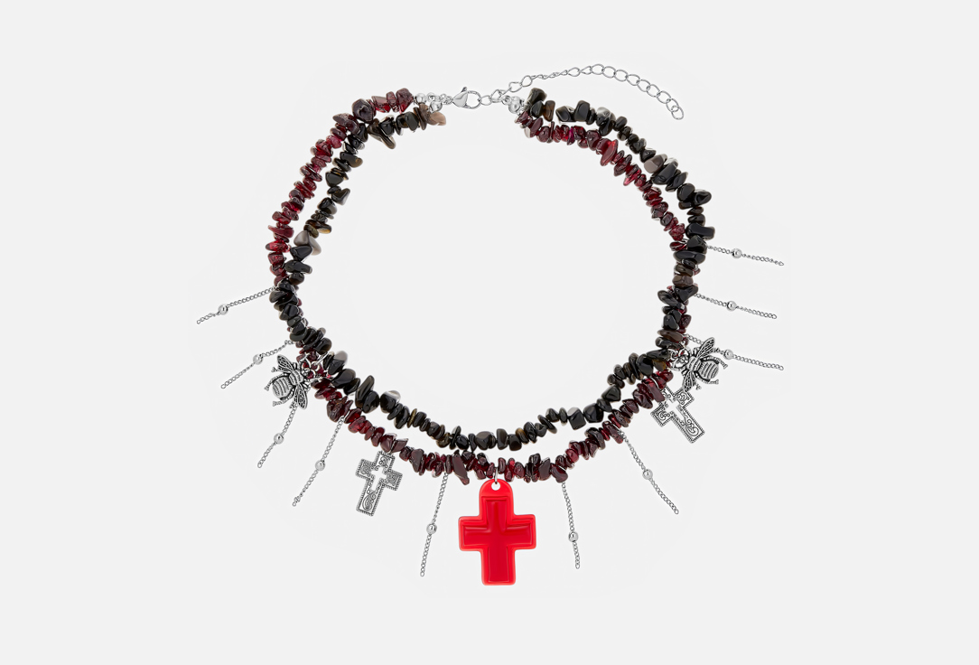 Изображение товара Колье PABUR BEE серебряный