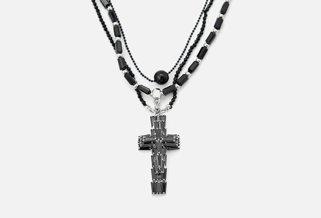 Изображение товара Колье PABUR TRIO серебряный