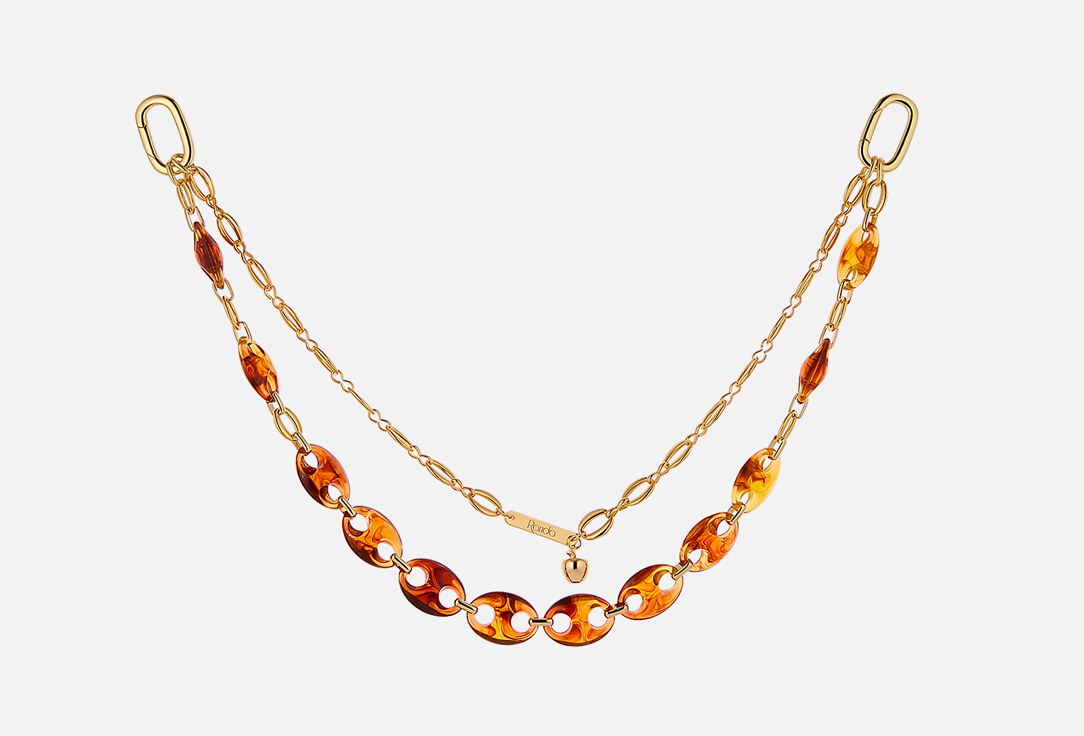 Изображение товара Обвес-брелок на сумку Ronda с ацетатными звеньями для женщин