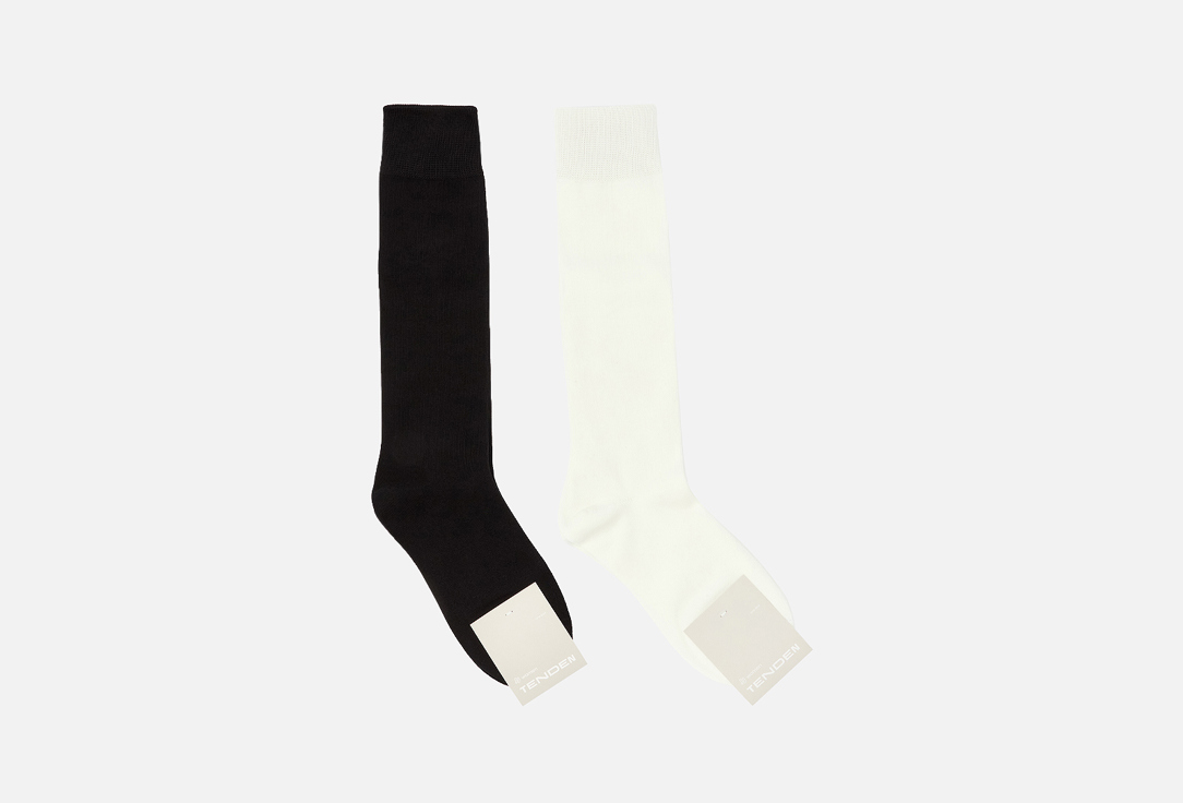 

Гольфы женские TENDEN, Белый и черный 36-39 мл