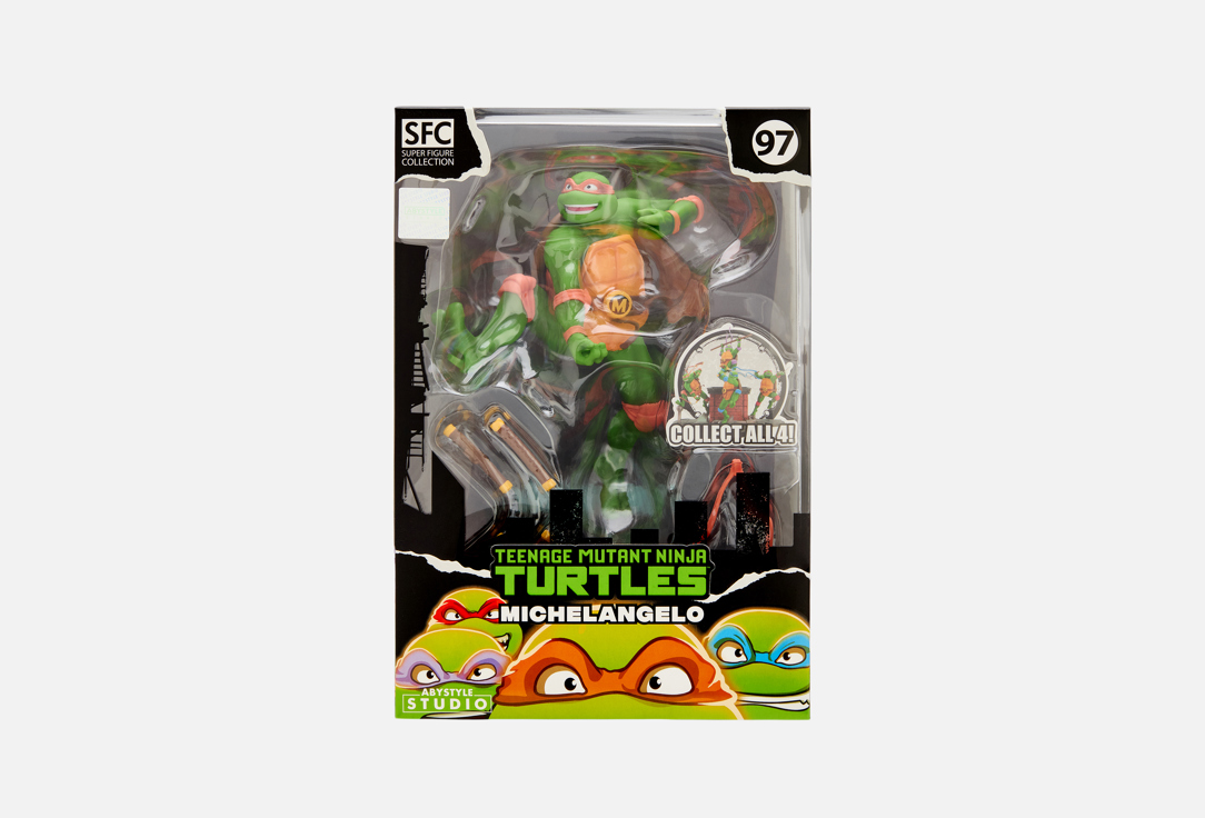 Изображение товара Фигурка TMNT Michelangelo ABYstyle 21 см лицензированная коллекция для поклонников