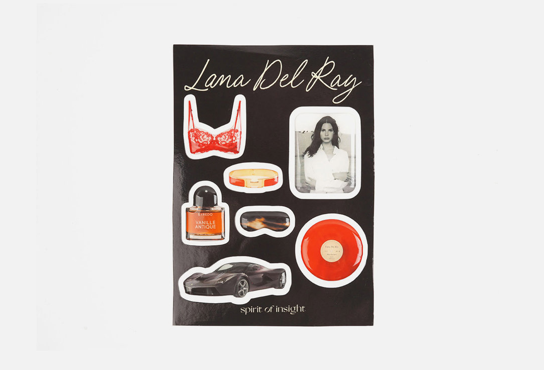 

Стикеры для красивой жизни SPIRIT OF INSIGHT, Lana Del Ray 7 шт