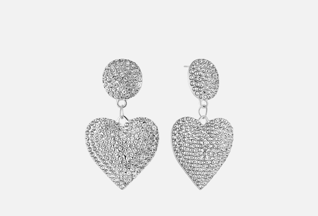 

Серьги LIPAO COLLECTION, Shine Heart 2 шт