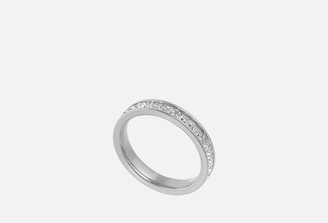 Изображение товара Кольцо VENUS combination из нержавеющей стали с сияющей вставкой для женщин