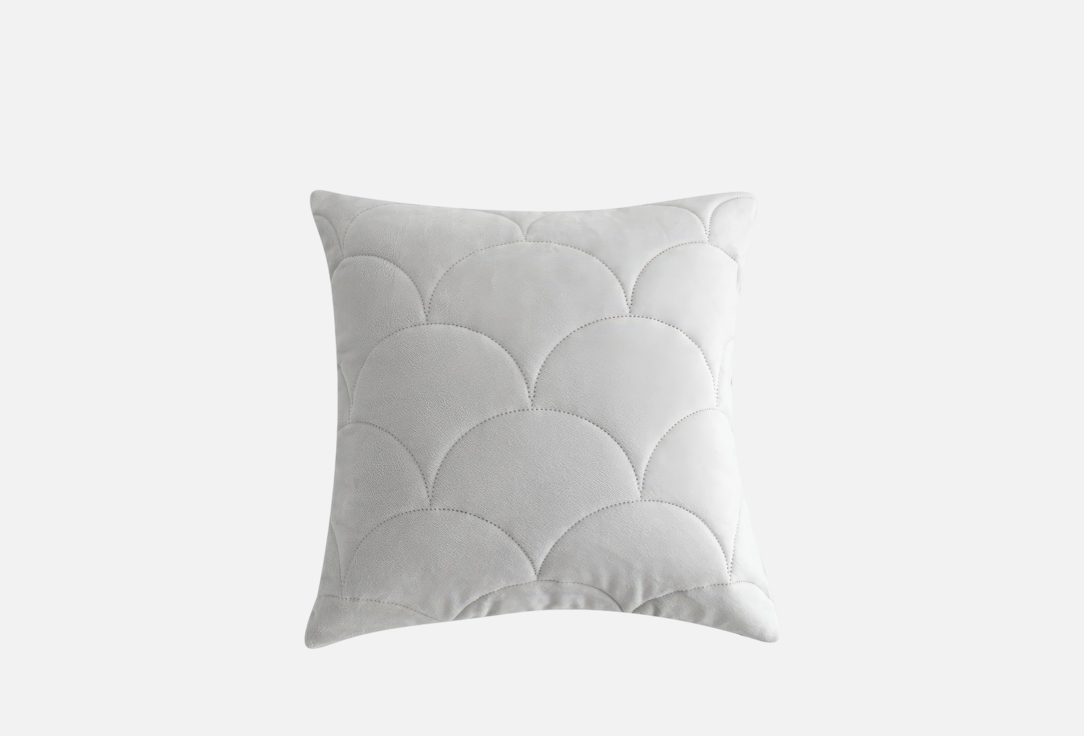 

Декоративная наволочка для подушки THE ELEVENTH KINGDOM, Серый, Tregaron, 45x45, серебро 1 шт