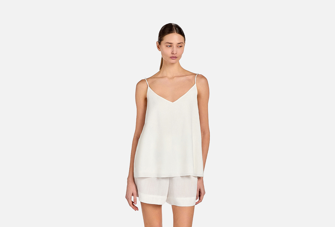 Изображение товара Стильный женский топ на бретелях №6 от COSHENE натуральный материал