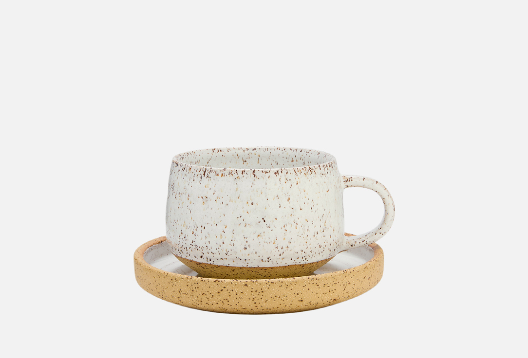 

Чайная пара ARTIFACT CERAMICS, Принт, Speckled tea set 1 пар