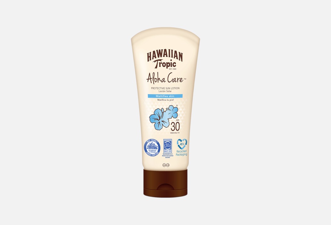 

Солнцезащитный крем для лица и тела SPF30 HAWAIIAN TROPIC, Aloha Care Lotion 180 мл
