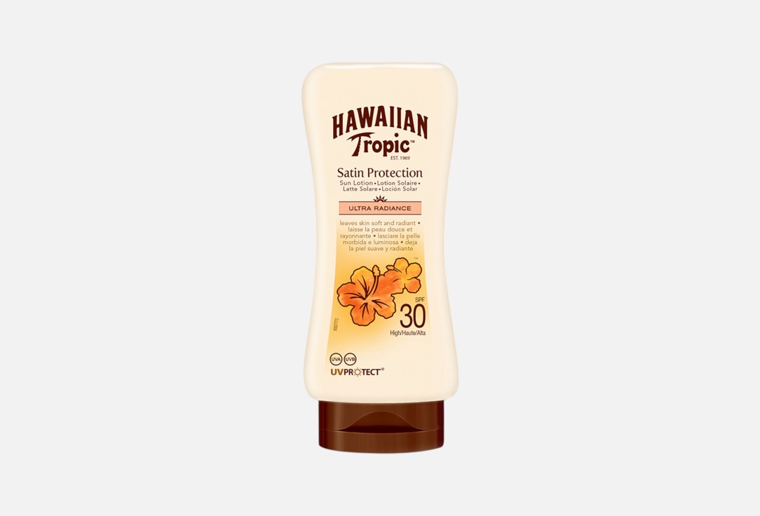 

Солнцезащитный крем для лица и тела SPF30 HAWAIIAN TROPIC, Satin Protective 180 мл