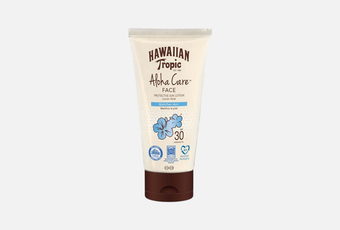 Изображение товара Солнцезащитный крем для лица SPF30 Hawaiian Tropic Aloha Care Face