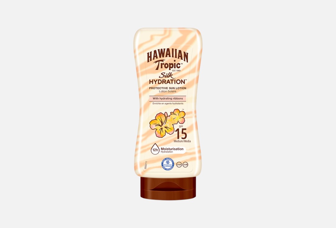 Солнцезащитный крем для лица и тела SPF15 HAWAIIAN TROPIC Silk Hydration 180 мл