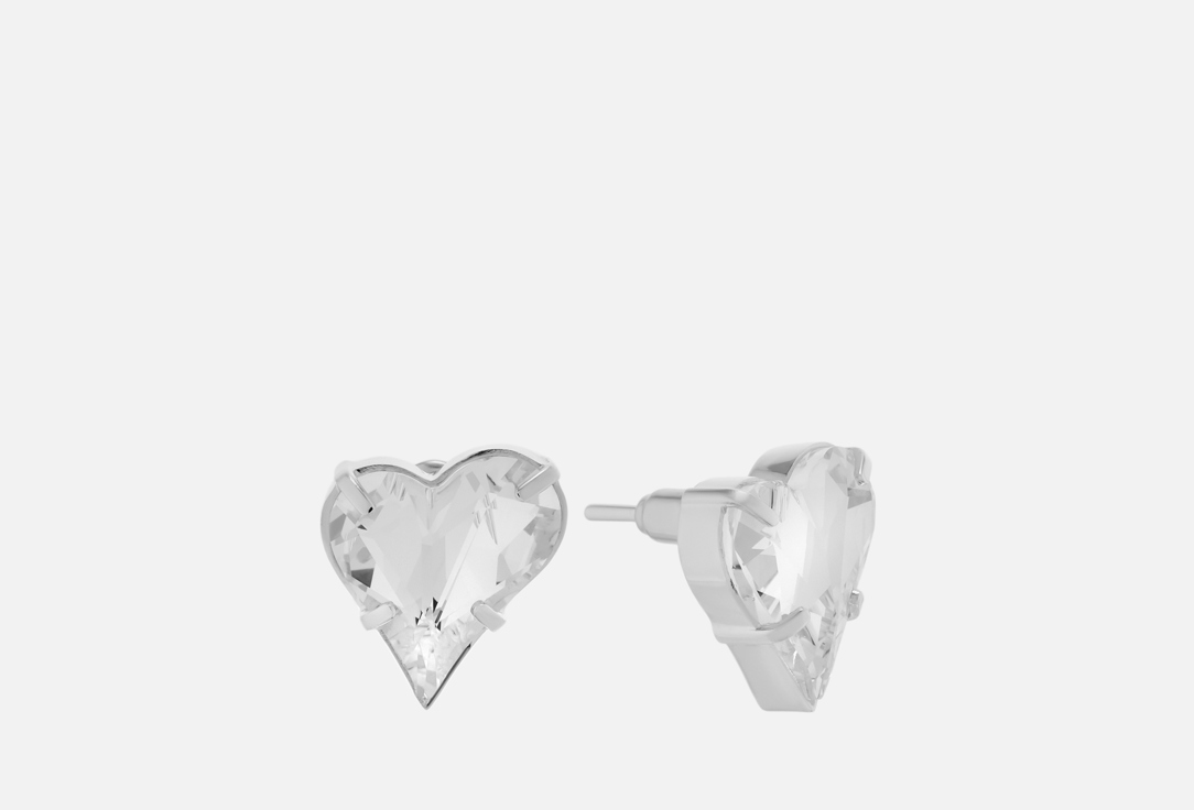 

Серьги PHENOMENAL STUDIO, Love Crystal 2 шт