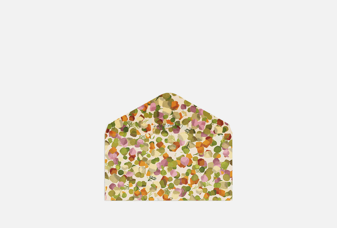 

Конверт для денег O PAPER PAPER, Оливье 1 шт