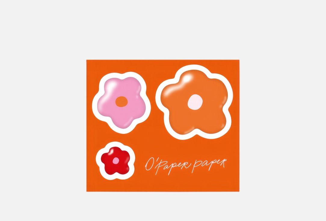 

Стикер объемный O PAPER PAPER, Цветочки 01 1 шт