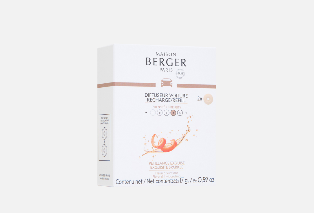 Изображение товара Сменный блок для автодиффузора Maison Berger Париж Exquisite Sparkle