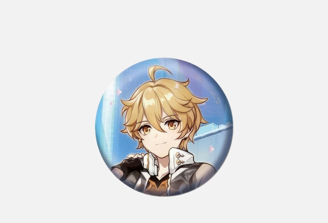 

Значок GENSHIN IMPACT, Traveler Aether 1 шт