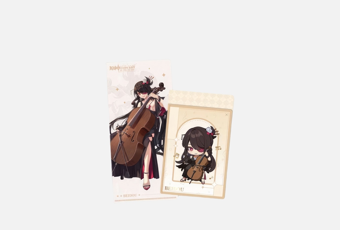 Изображение товара Набор с карточкой и конвертом Genshin Impact Concert Melodies of an Endless Beidou