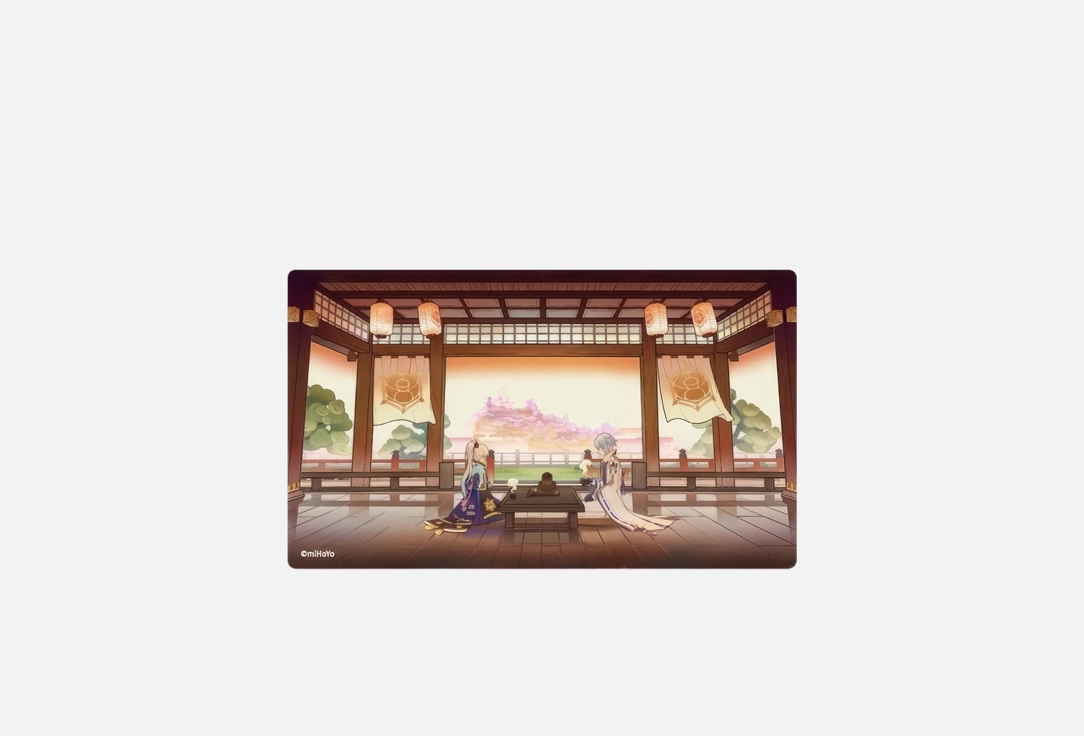 Изображение товара Коллекционная открытка Genshin Impact Livestream Art Zephyr of the Violet Garden